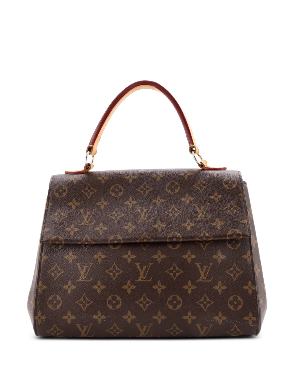 Louis Vuitton Pre-Owned Cluny Top Handle Bag Monogram Canvas MM shoulder bag - Marrone
