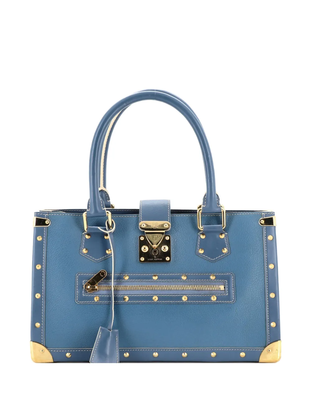 Louis Vuitton Pre-Owned Suhali Le Fabuleux Handbag Leather tote bag - Blu