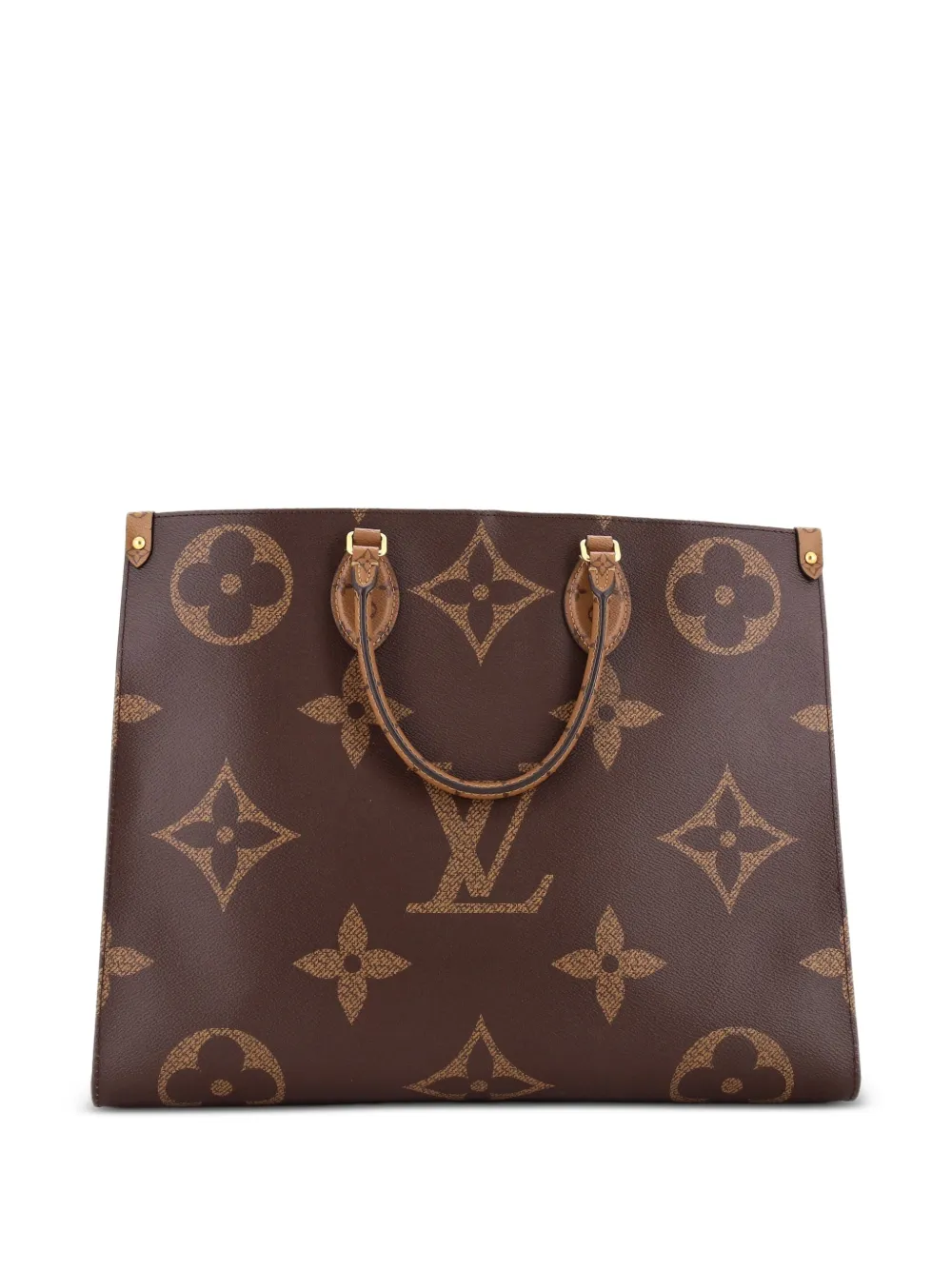Louis Vuitton Pre-Owned OnTheGo Reverse Monogram Giant GM tote bag - Marrone