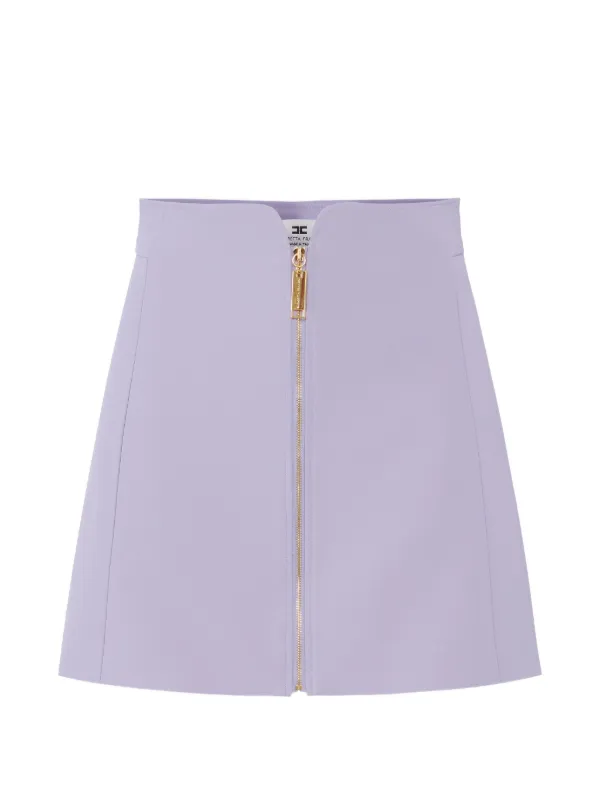 Elisabetta Franchi Aラインミニスカート | パープル | FARFETCH JP