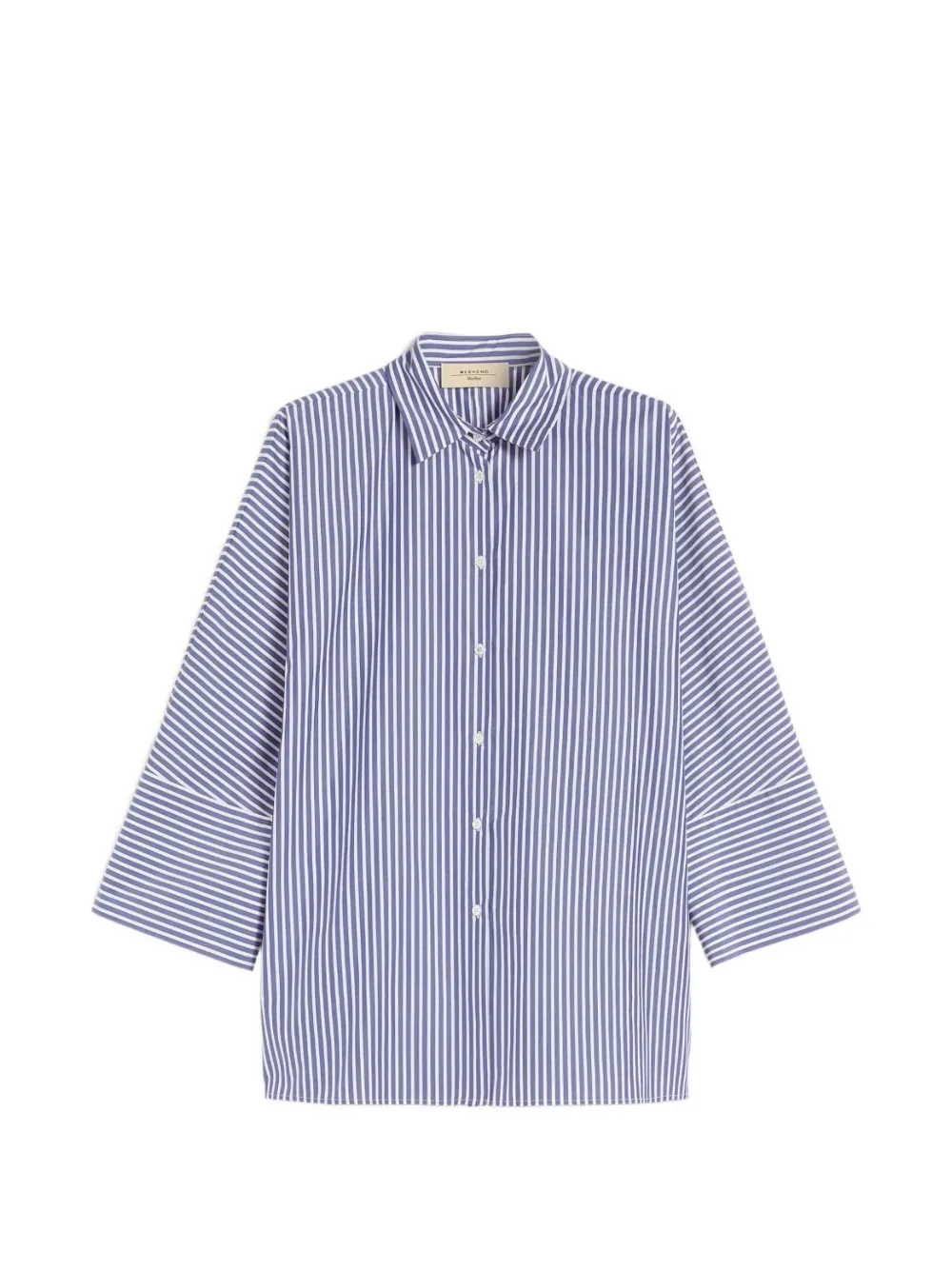 Weekend Max Mara striped sleeve shirt - Blu