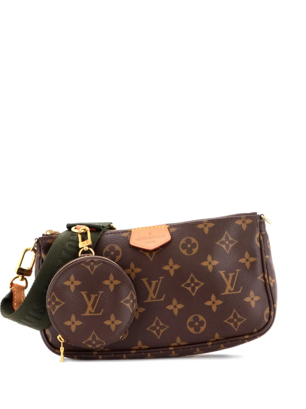 Louis Vuitton Pre-Owned Multi Pochette Accessoires Monogram Canvas crossbody bag - Marrone