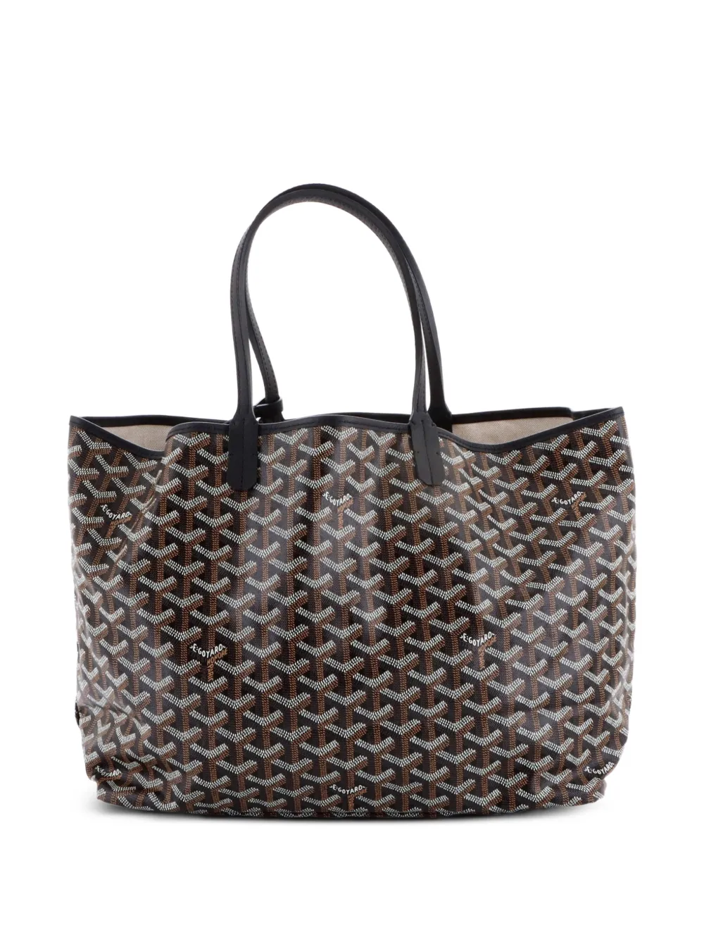 Goyard Pre-Owned Saint Louis Coated Canvas PM tote bag - Nero