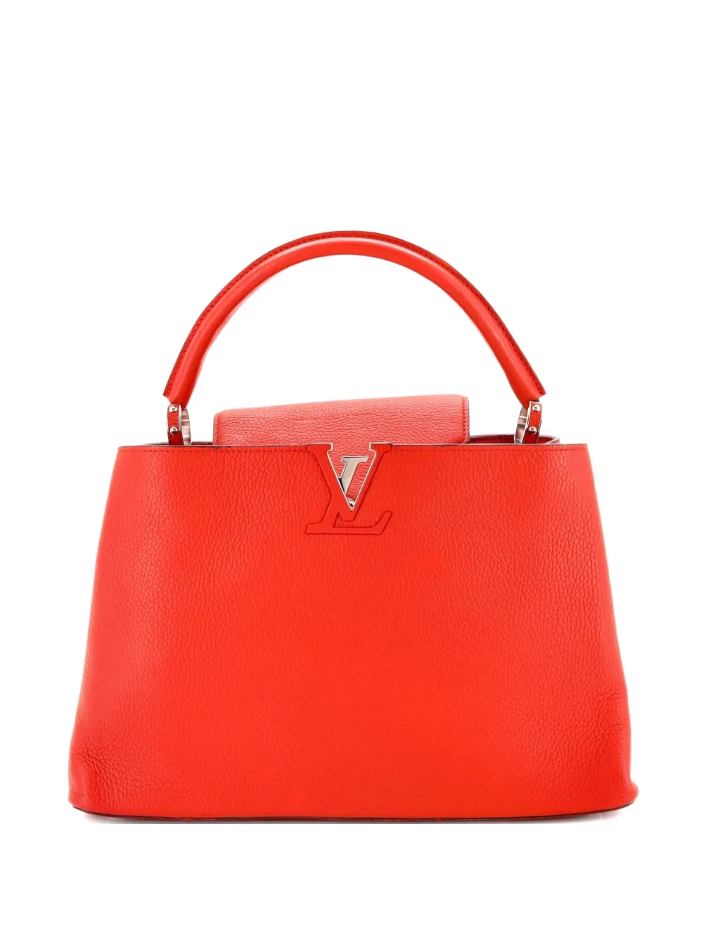 Louis Vuitton Pre-Owned Capucines Bag Leather PM satchel - Arancione