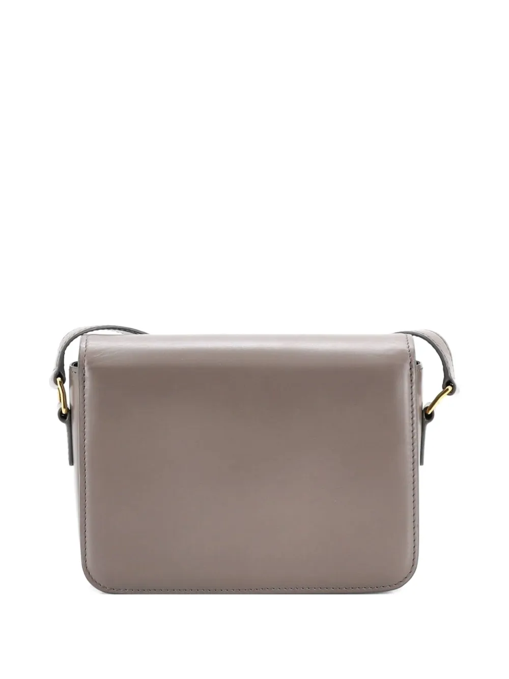  Celine Pre-owned Triomphe Shoulder Bag Smooth Calfskin Teen Crossbody Bag - Grey 