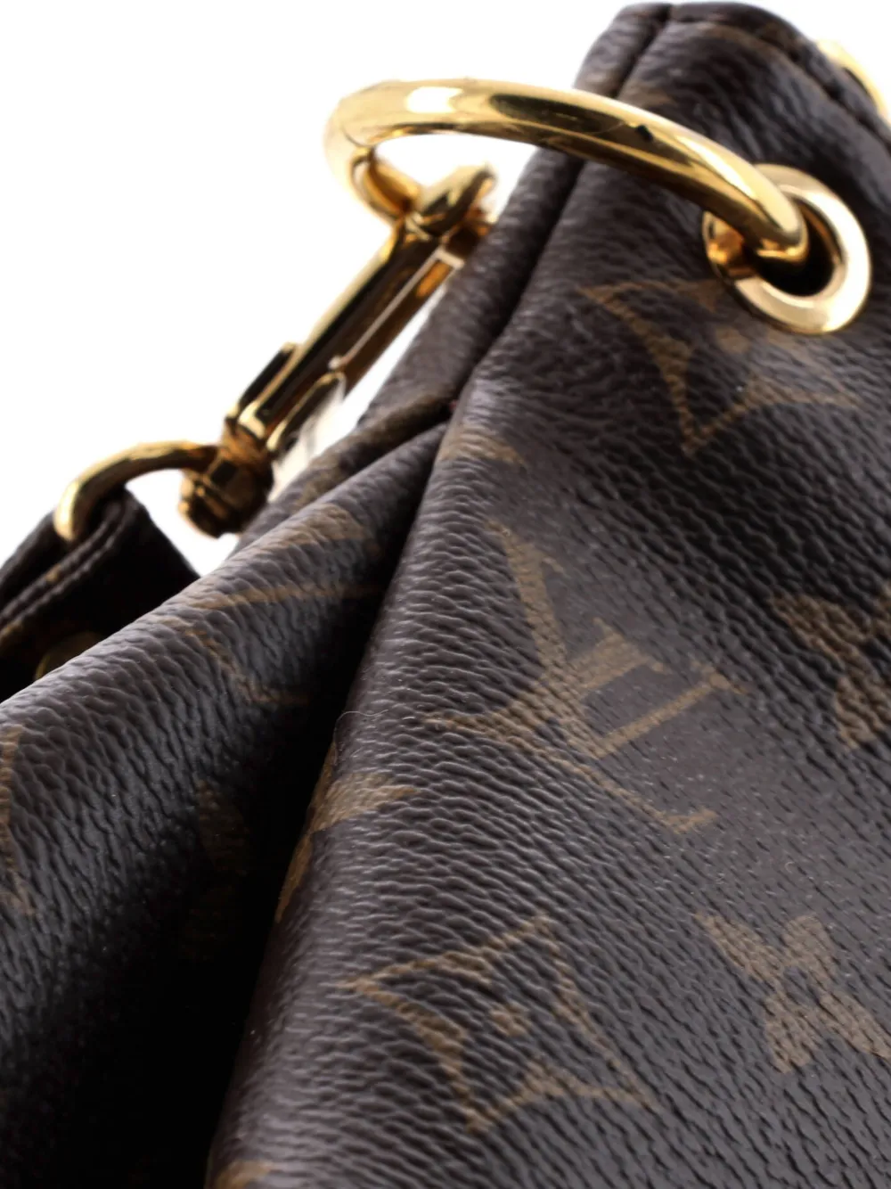 Pallas Tote Monogram Canvas With Leather Bb Shoulder Bag