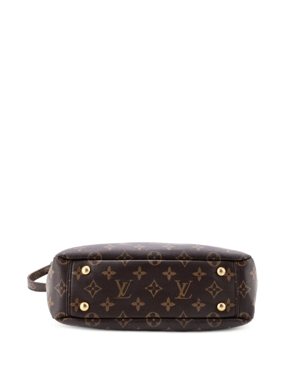 Pallas Tote Monogram Canvas With Leather Bb Shoulder Bag