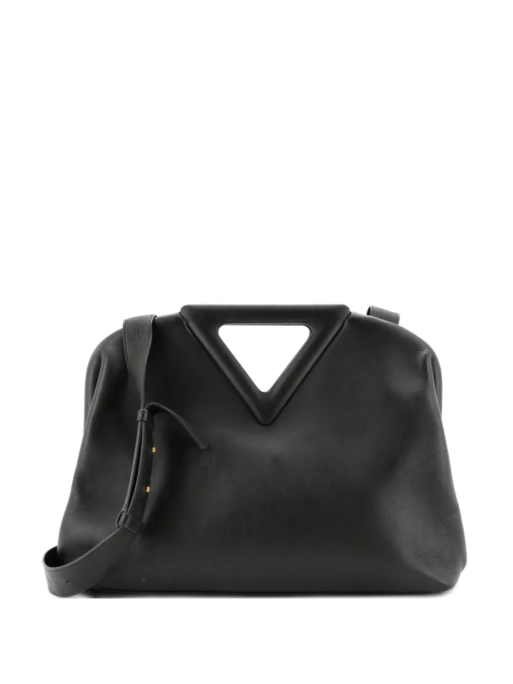 Bottega Veneta Pre-Owned Point Leather Medium shoulder bag - Verde