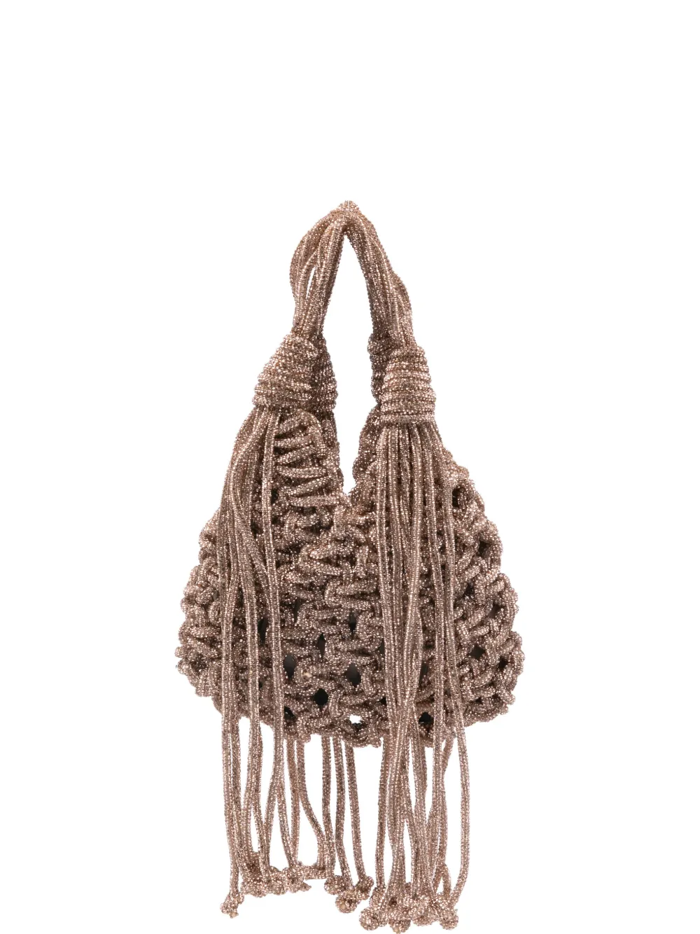 Hibourama mini Vannifique crystal-embellishment tote bag - Rosa