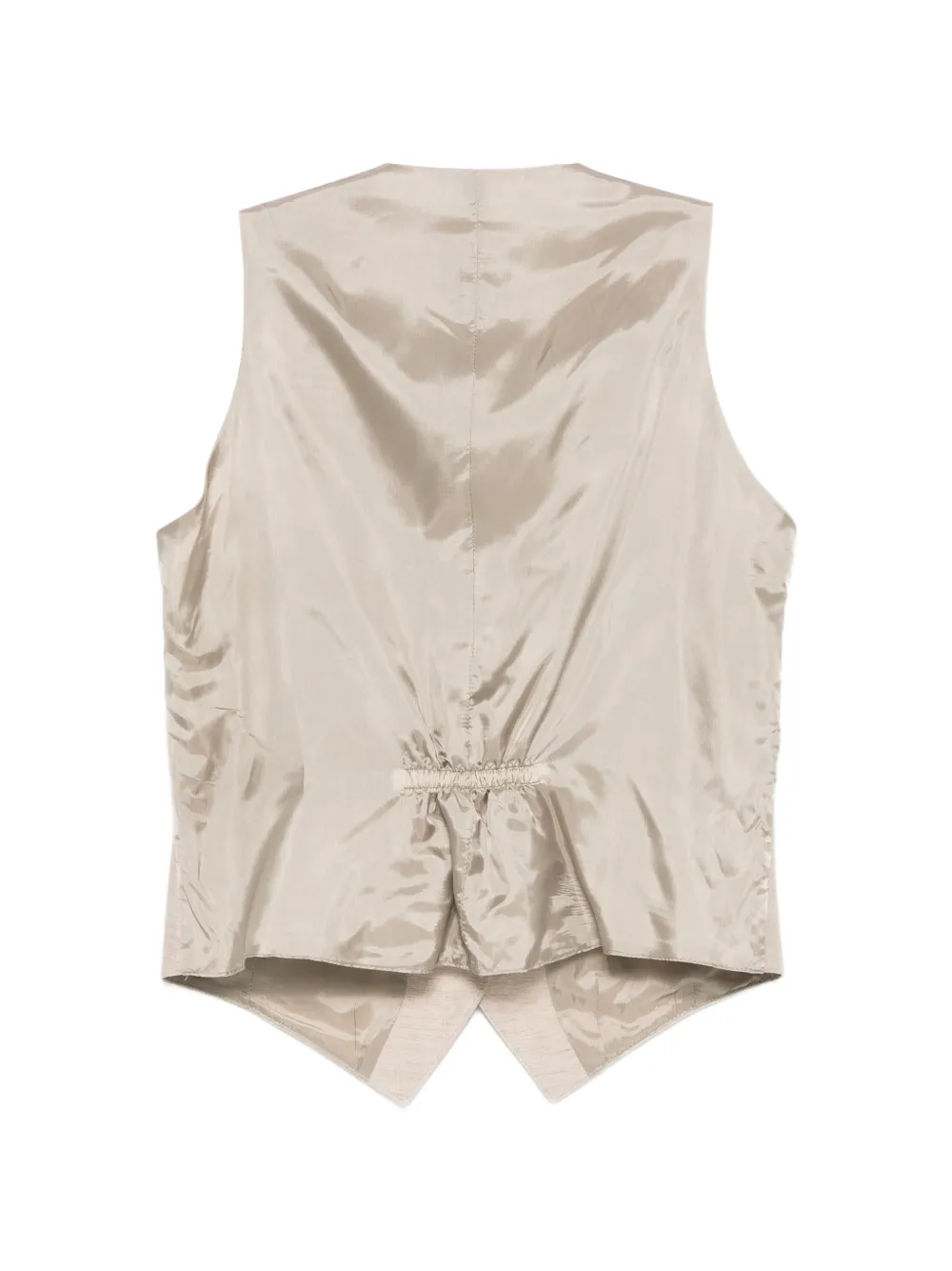 Tagliatore Gilet met V-hals Beige