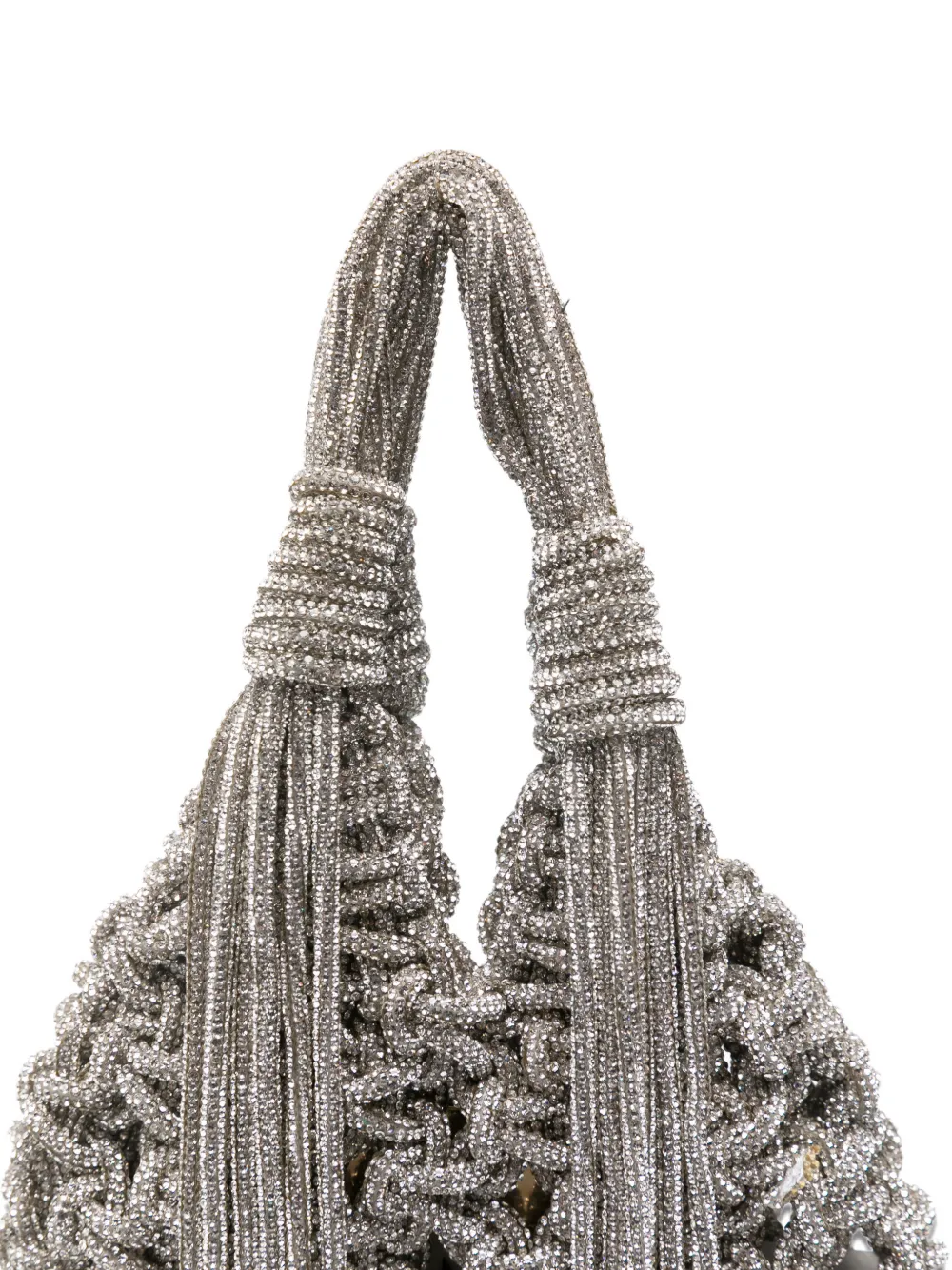 Mini Vannifique Crystal-Embellishment Tote Bag