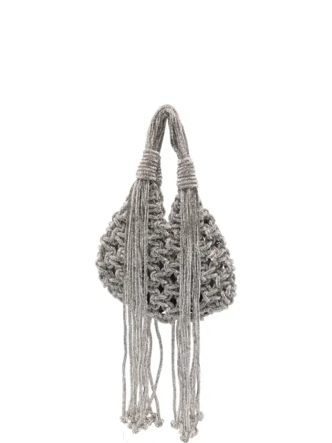 Hibourama mini Vannifique crystal-embellishment tote bag