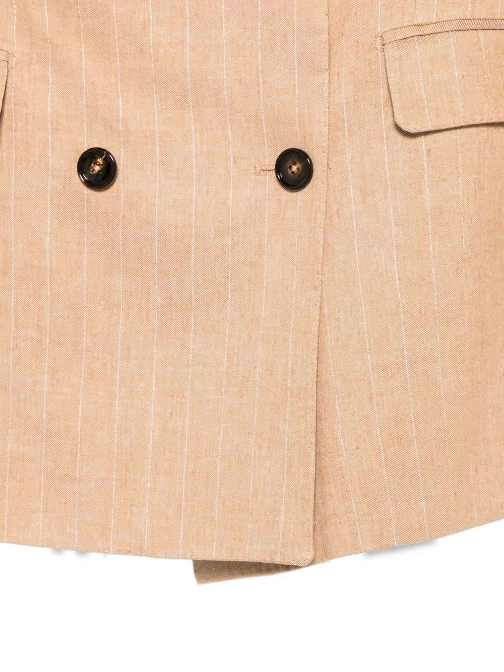 Tagliatore Pak met krijtstreep Beige
