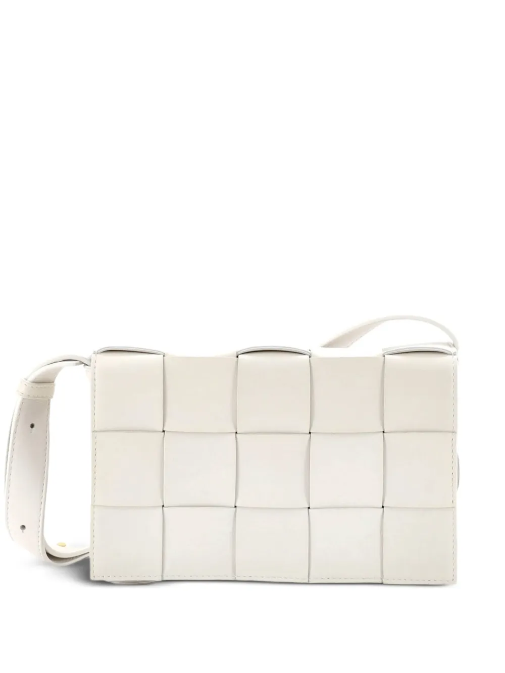 Bottega Veneta Pre-Owned Cassette Maxi Intrecciato Leather Small crossbody bag - Blu