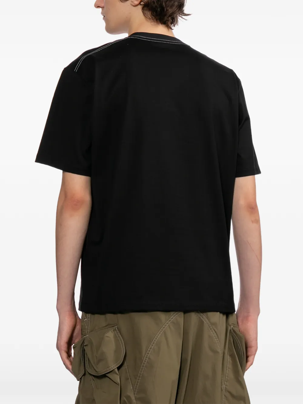 and Wander T-shirt met logo Zwart