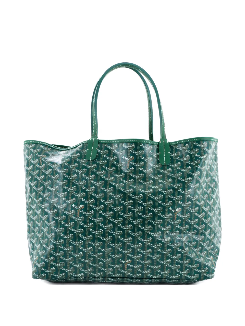Goyard Pre-Owned Saint Louis Coated Canvas PM tote bag - Verde