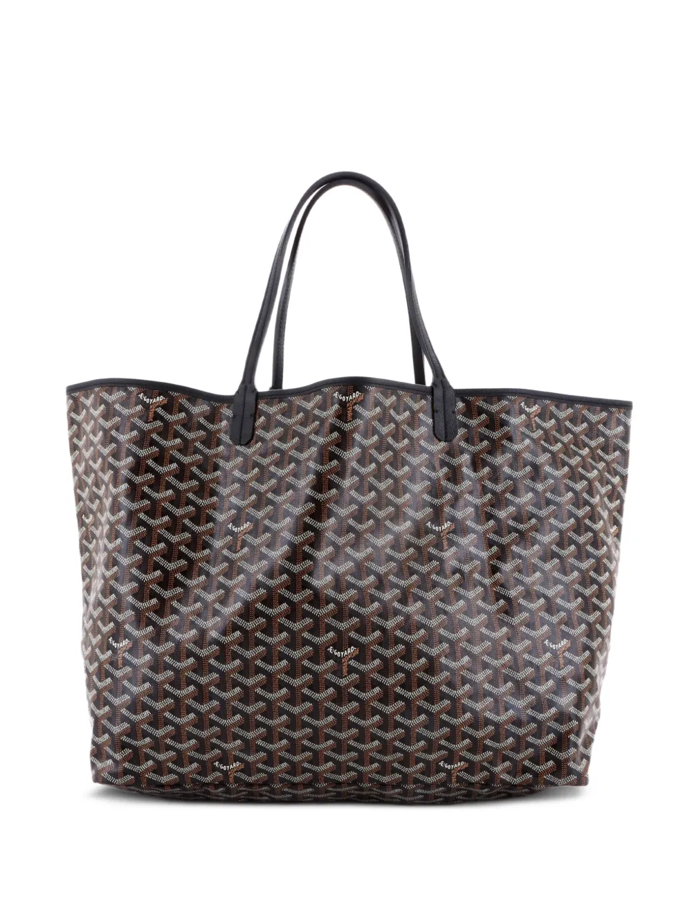 Goyard Pre-Owned Saint Louis Coated Canvas GM tote bag - Nero