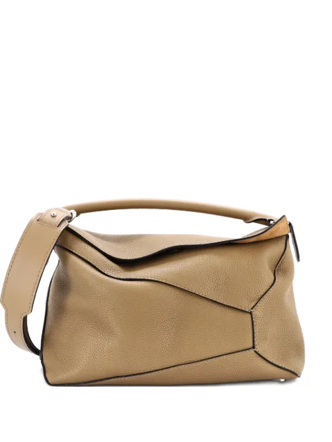 Loewe Pre-Owned Puzzle Edge Bag Leather Large shoulder bag