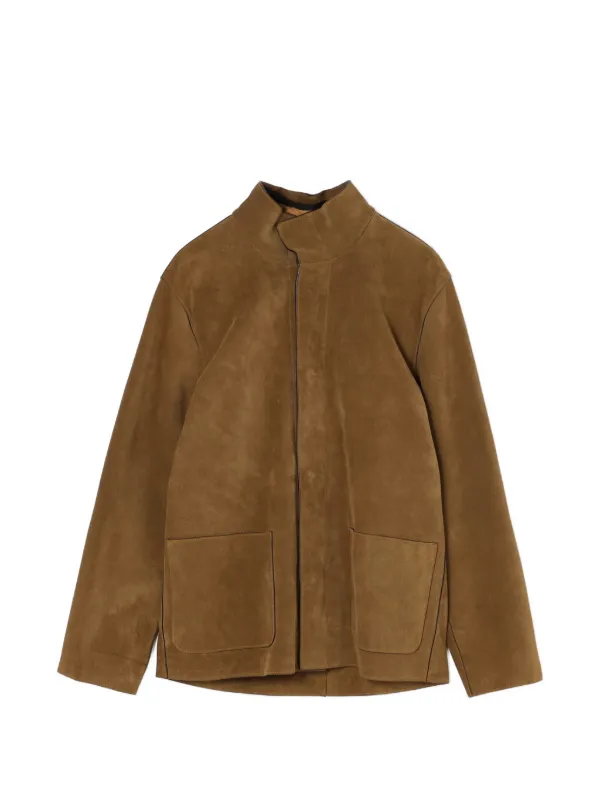 James Perse Suede Ranch ポケットジャケット | ブラウン | FARFETCH JP