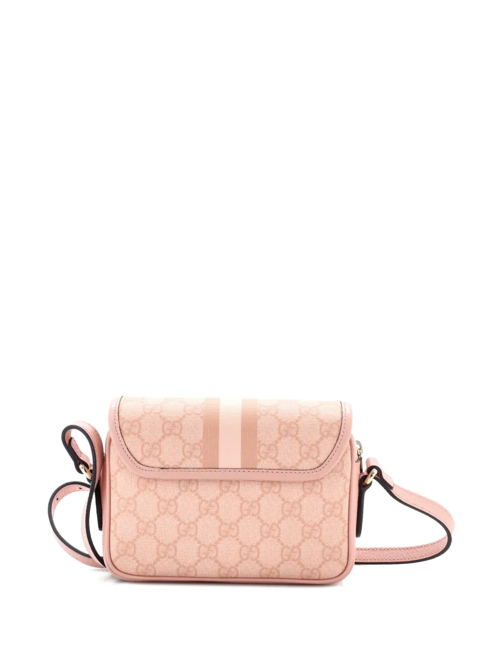 Ophidia Flap Shoulder Bag Gg Coated Canvas Mini Crossbody Bag