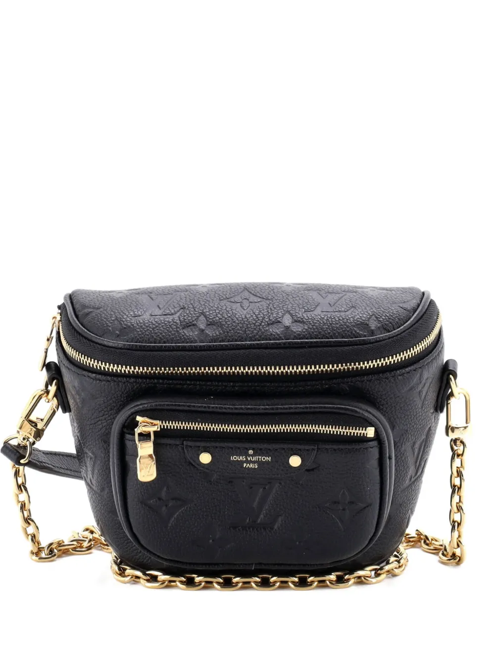 Louis Vuitton Pre-Owned Bum Bag Monogram Empreinte Leather Mini belt bag - Nero