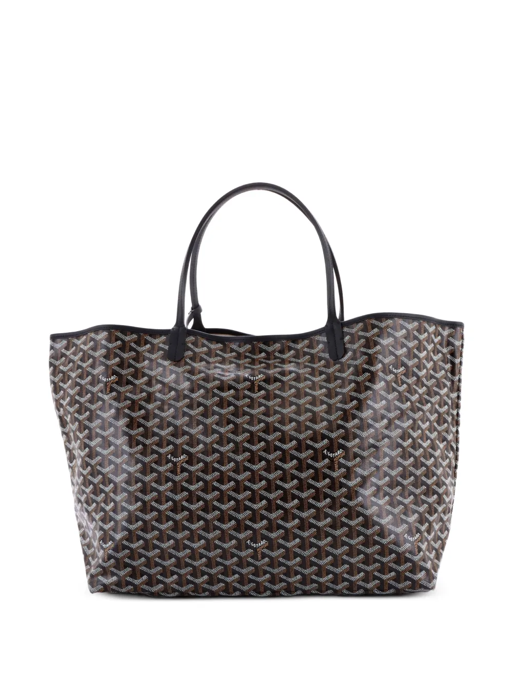 Goyard Pre-Owned Saint Louis Coated Canvas GM tote bag - Nero