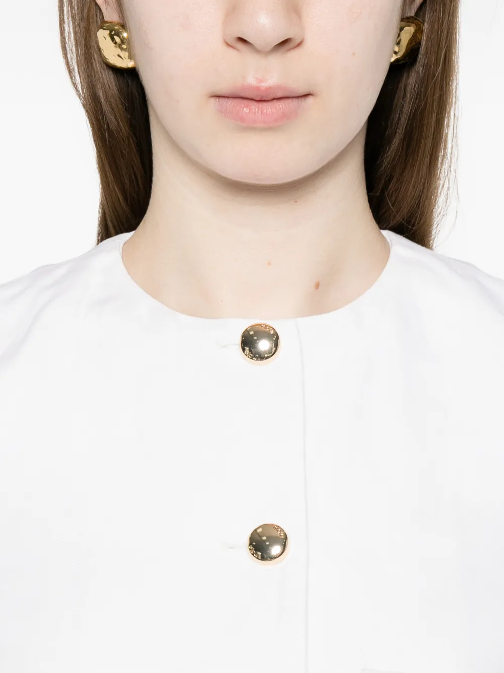 Maje Cropped jack Wit