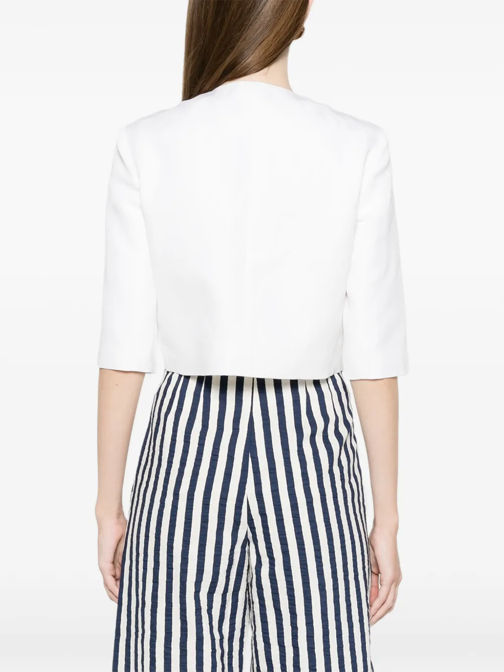 Maje Cropped jack Wit