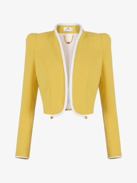 Elisabetta Franchi Cropped-Jacke