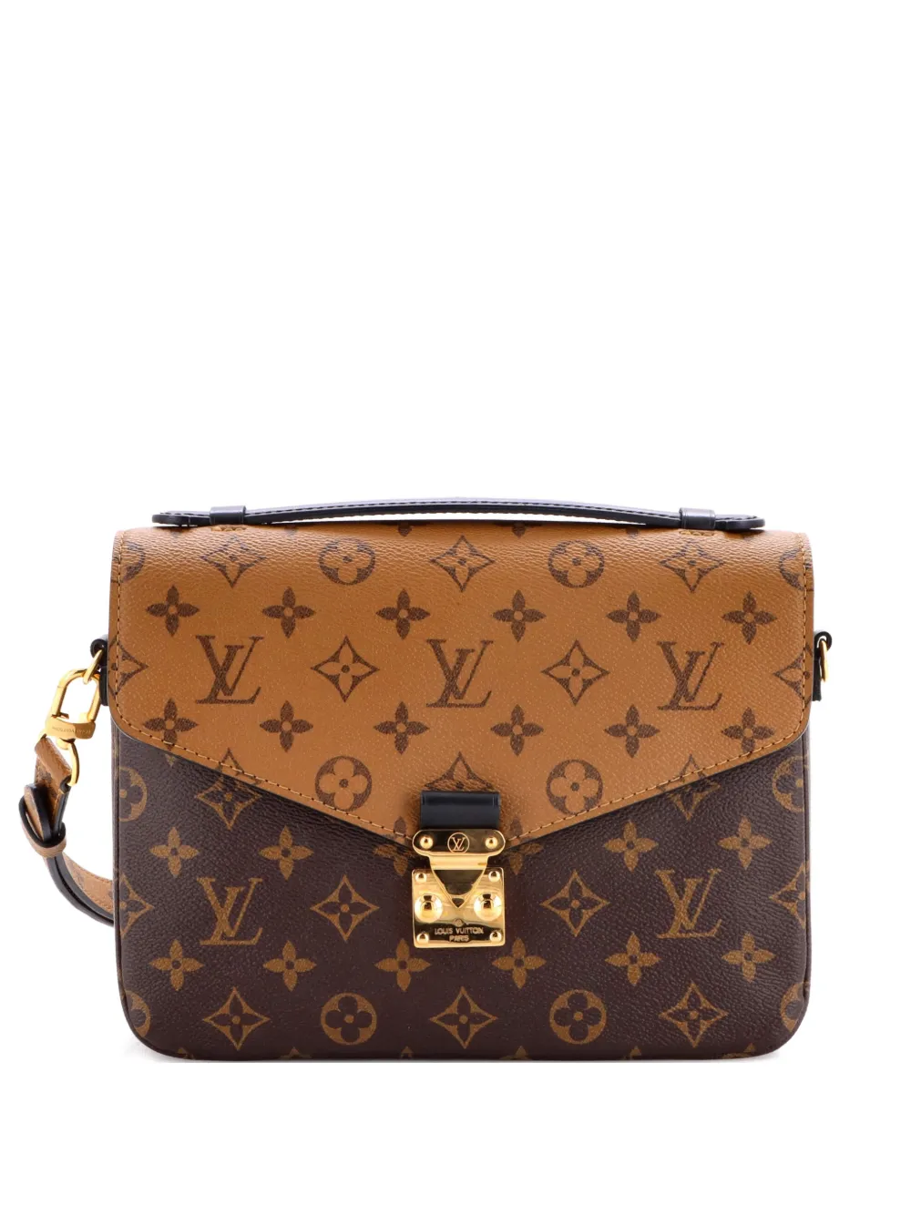 Louis Vuitton Pre-Owned Pochette Metis Reverse Monogram Canvas crossbody bag - Marrone