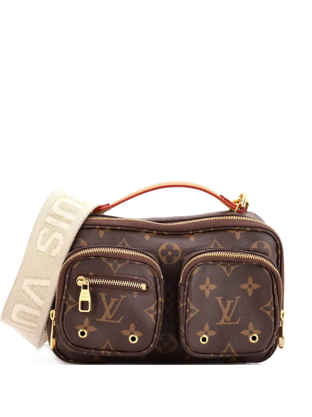 Louis Vuitton Pre-Owned Utility Monogram Canvas crossbody bag - Marrone