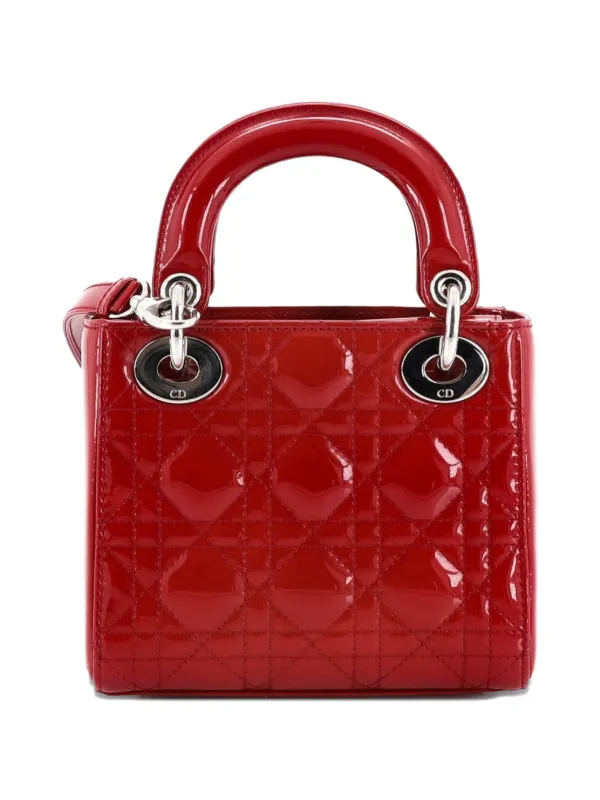 Christian Dior Pre-Owned レディ ディオール バッグ カナージュ 