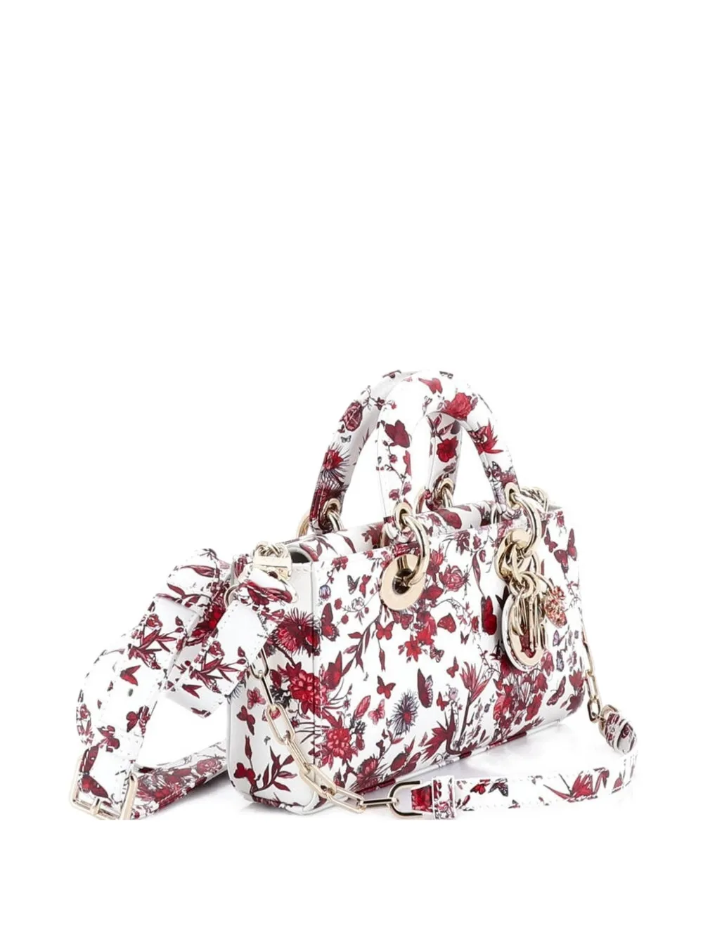 Christian Dior Pre-Owned Lady D-Joy Bag Printed Leather Small satchel - Multicolore