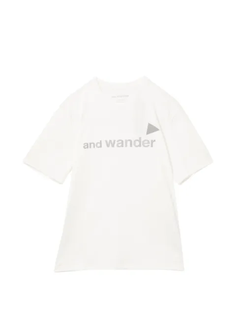 and Wander logo T-shirt