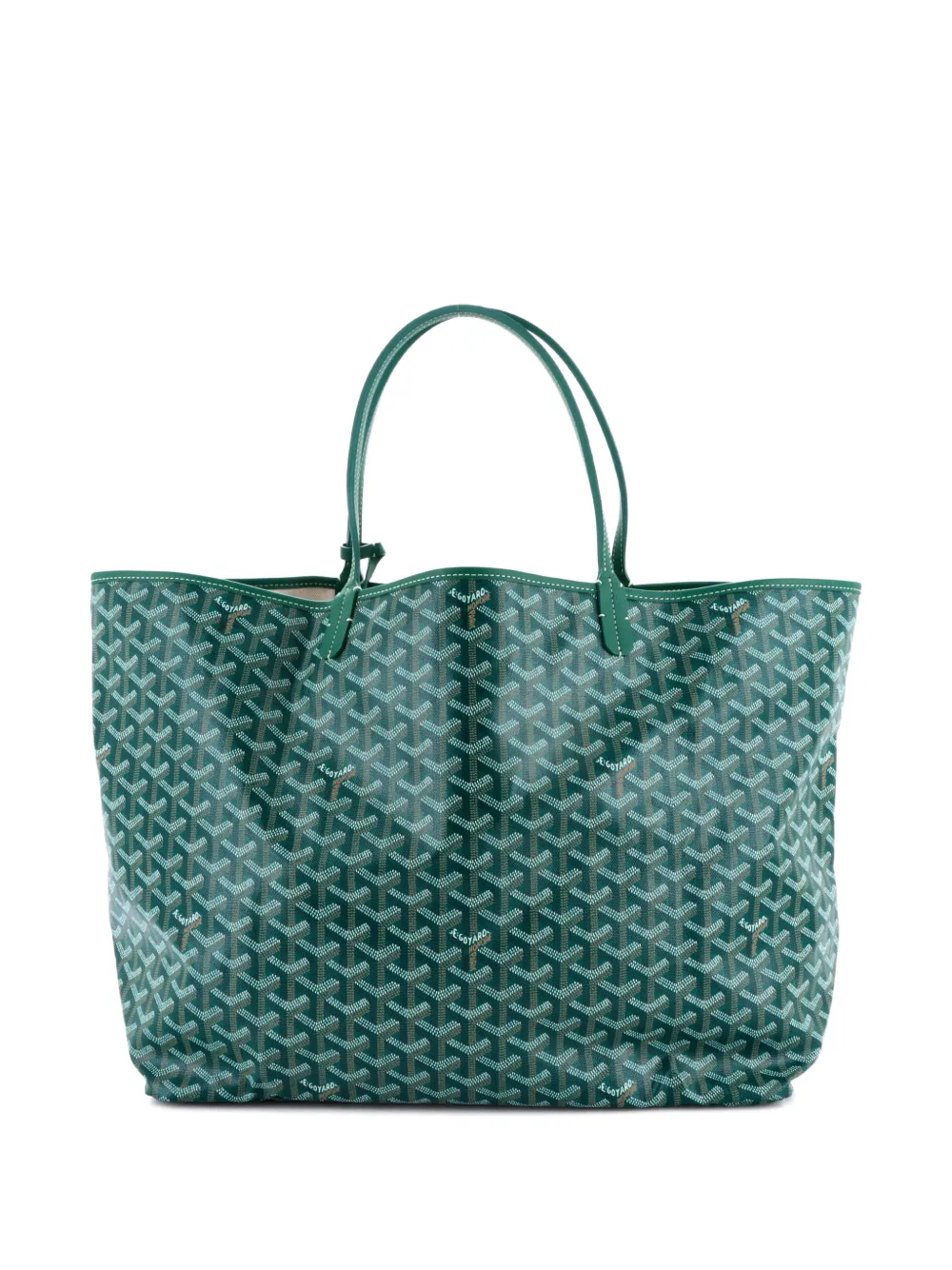 Goyard Pre-Owned Saint Louis Coated Canvas GM tote bag - Verde