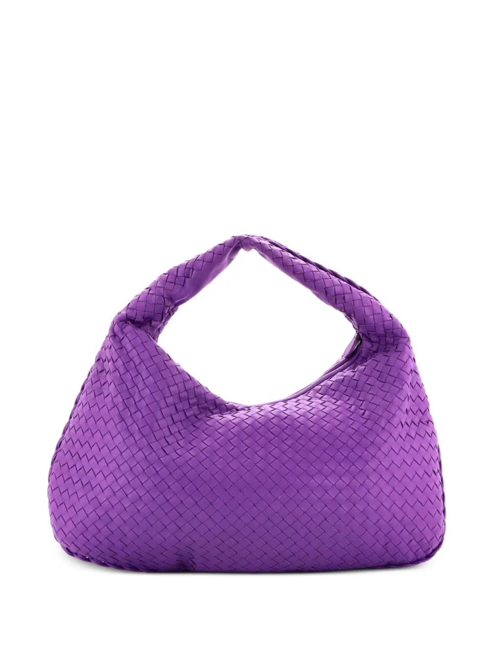 Bottega Veneta Pre-Owned Veneta Intrecciato Nappa Large hobo bag - Viola