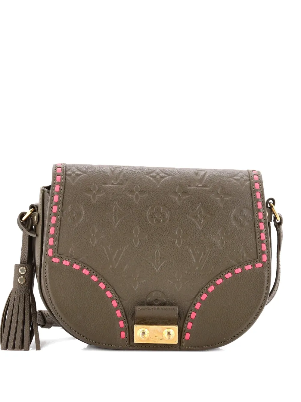 Louis Vuitton Pre-Owned Junot Handbag Monogram Empreinte Leather crossbody bag - Verde