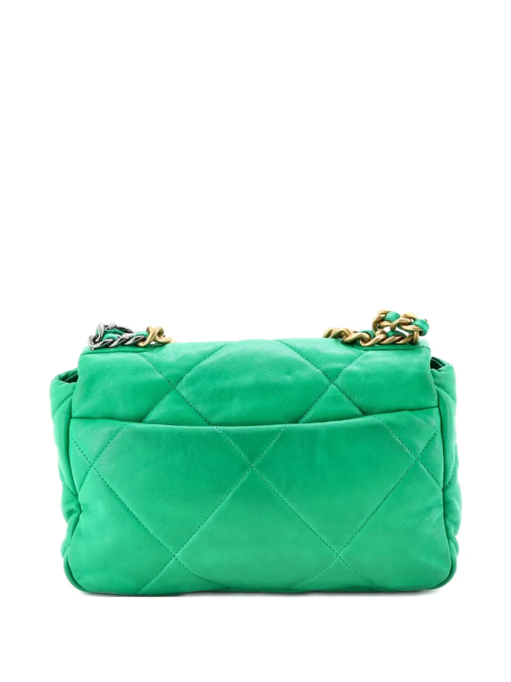 19 Flap Bag Quilted Leather Medium Crossbody Bag