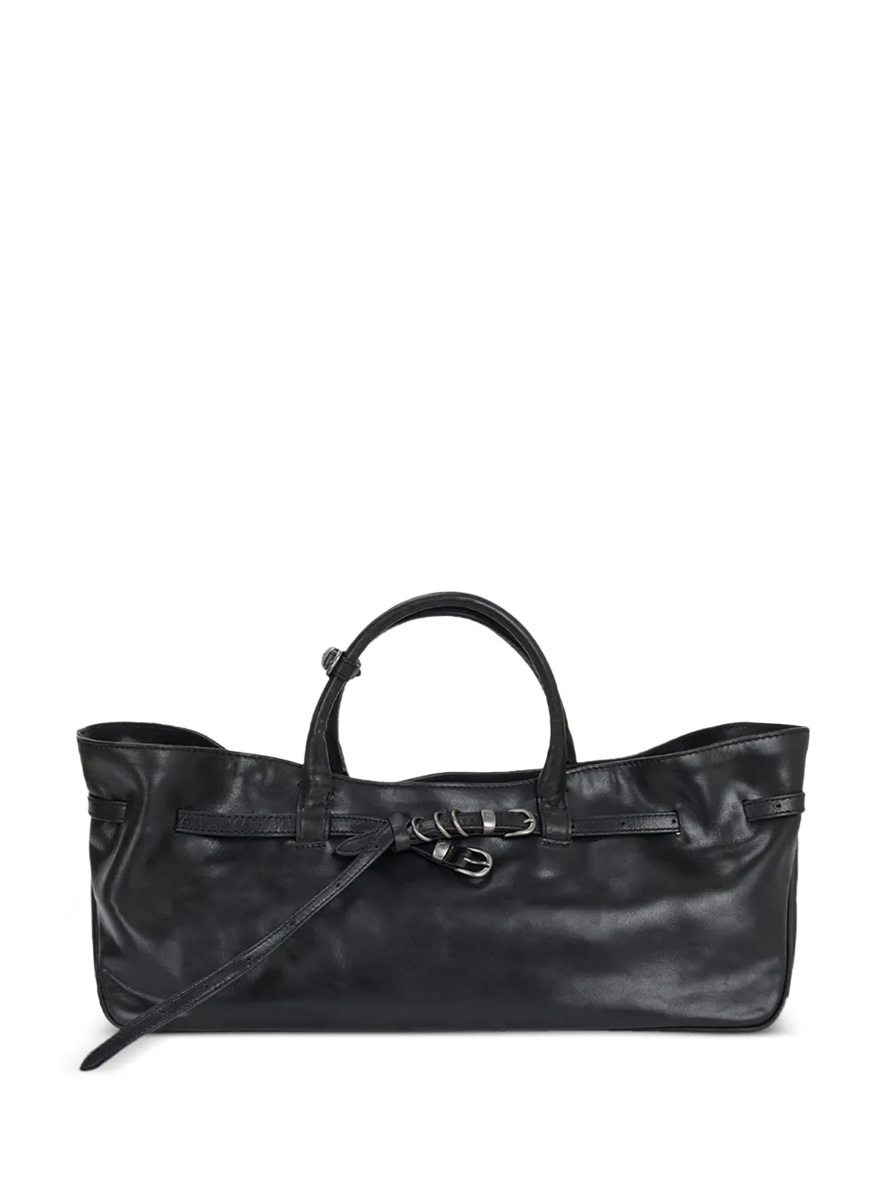 Marge Sherwood leather tote bag - Nero