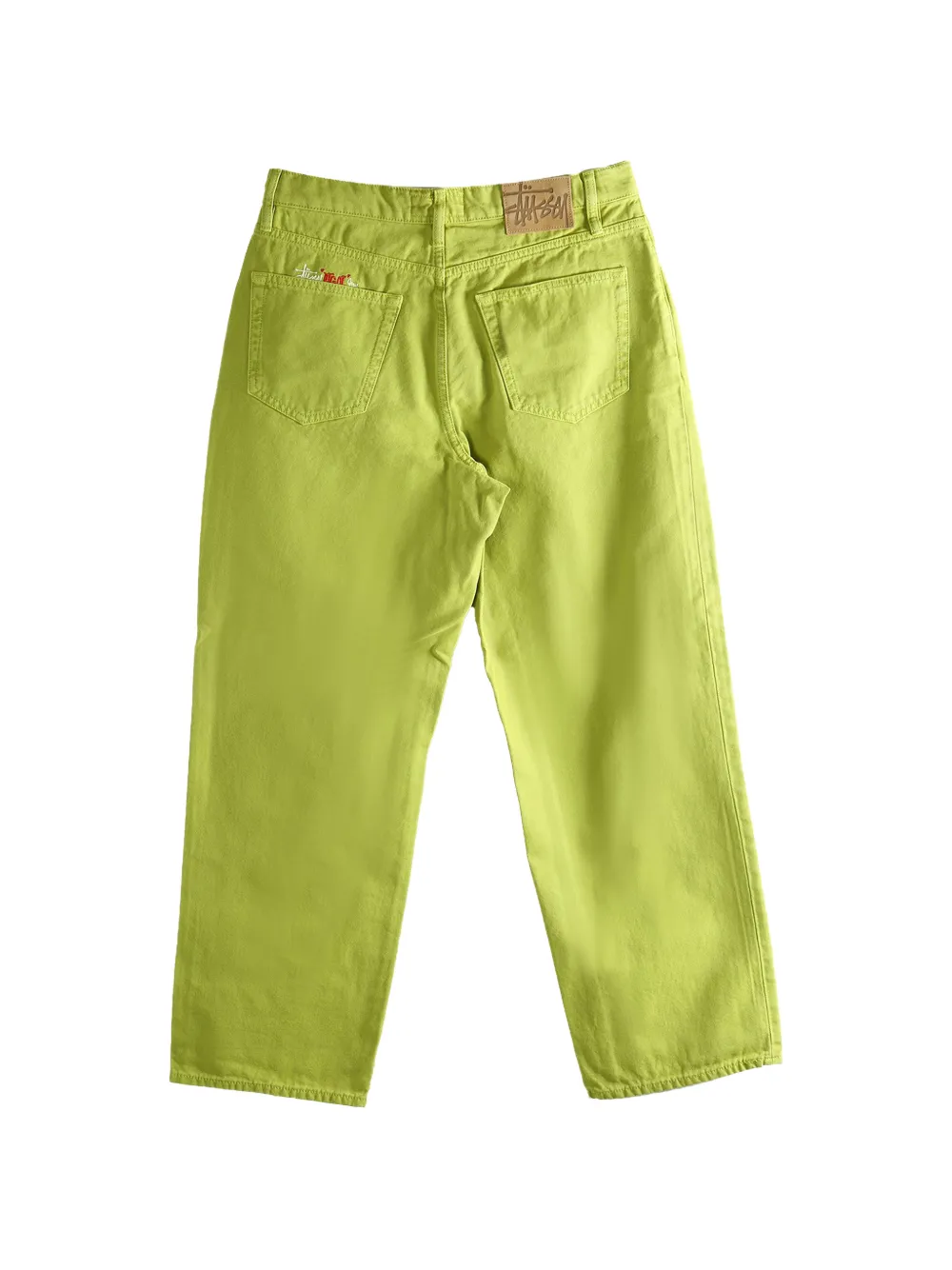Stüssy Big Ol' canvas jeans Groen