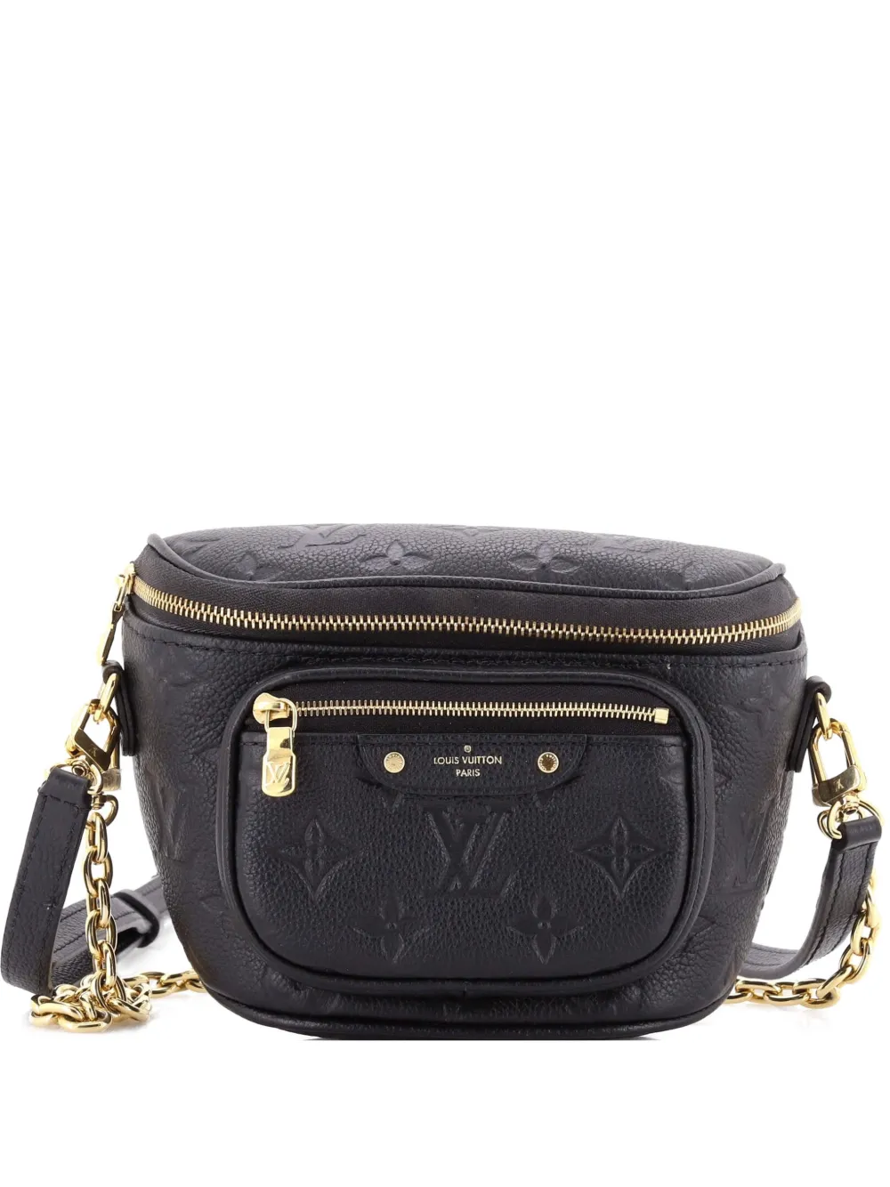 Louis Vuitton Pre-Owned Bum Bag Monogram Empreinte Leather Mini belt bag - Nero