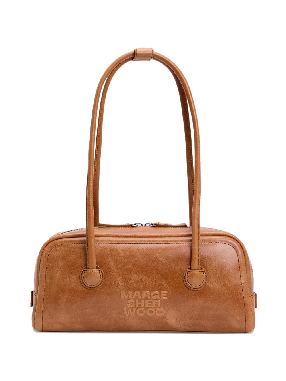 Marge Sherwood logo-embossed tote bag - Marrone