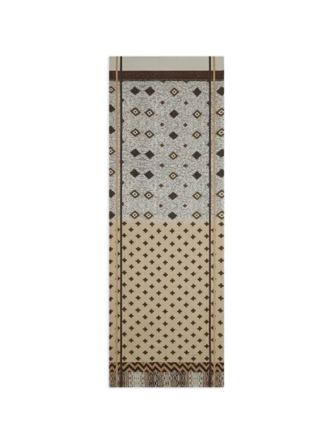 Pierre-Louis Mascia Aloesta geometric print scarf