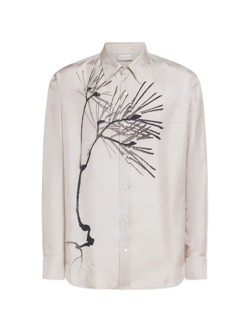 Pierre-Louis Mascia brushstroke-motif shirt - Toni neutri