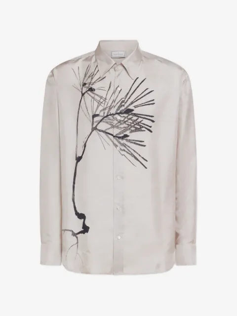 Pierre-Louis Mascia chemise à motif de coup de pinceau