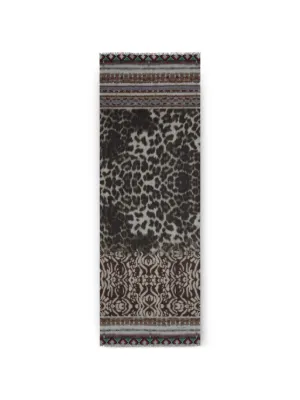 Chrome Hearts cross-motif Silk Scarf | Blue | FARFETCH HK