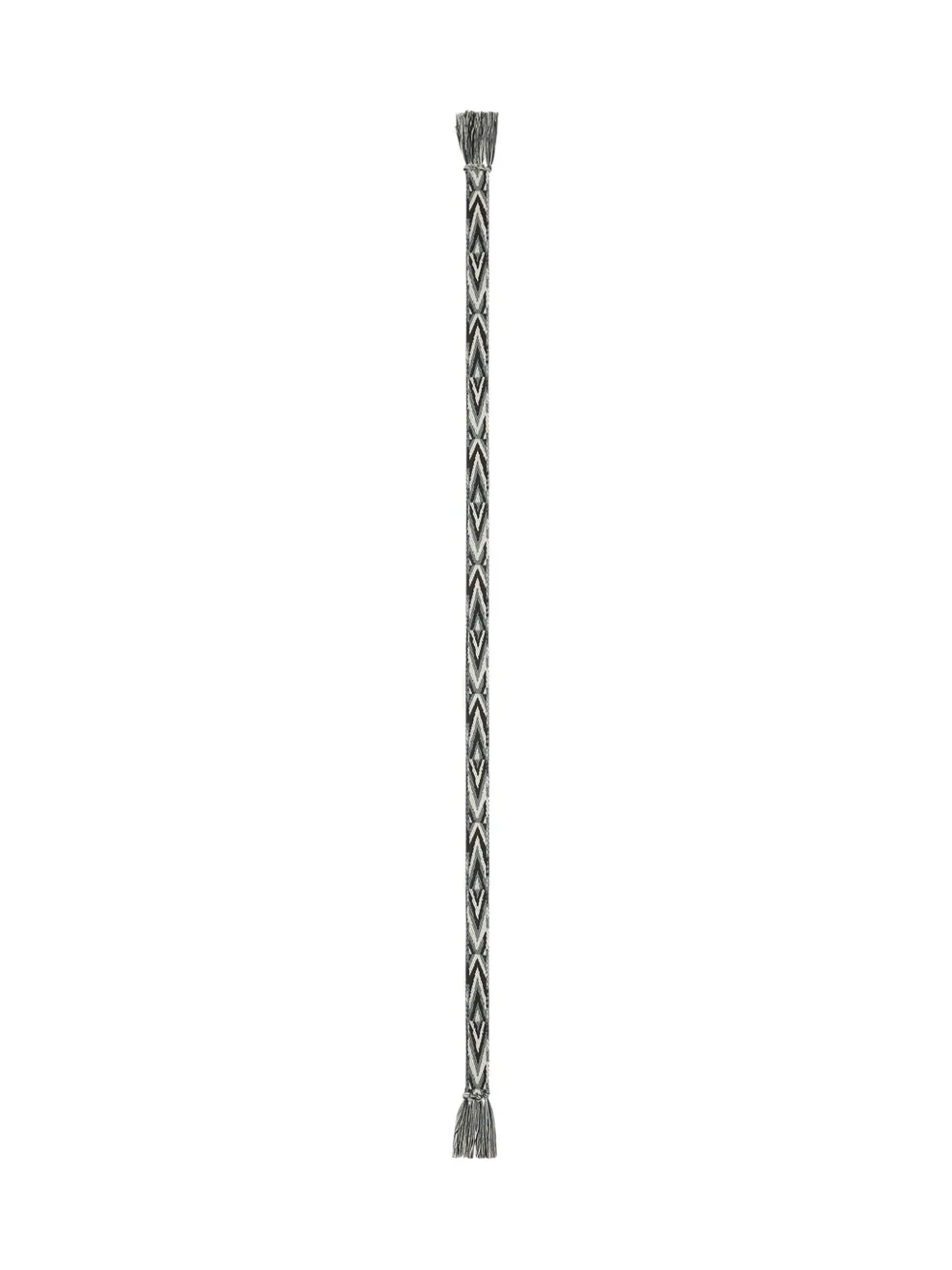 Pierre-Louis Mascia Katoenen riem met geometrisch kwastje Beige