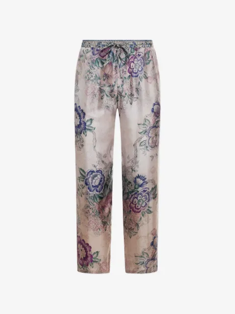 Pierre-Louis Mascia floral-print drawstring trousers