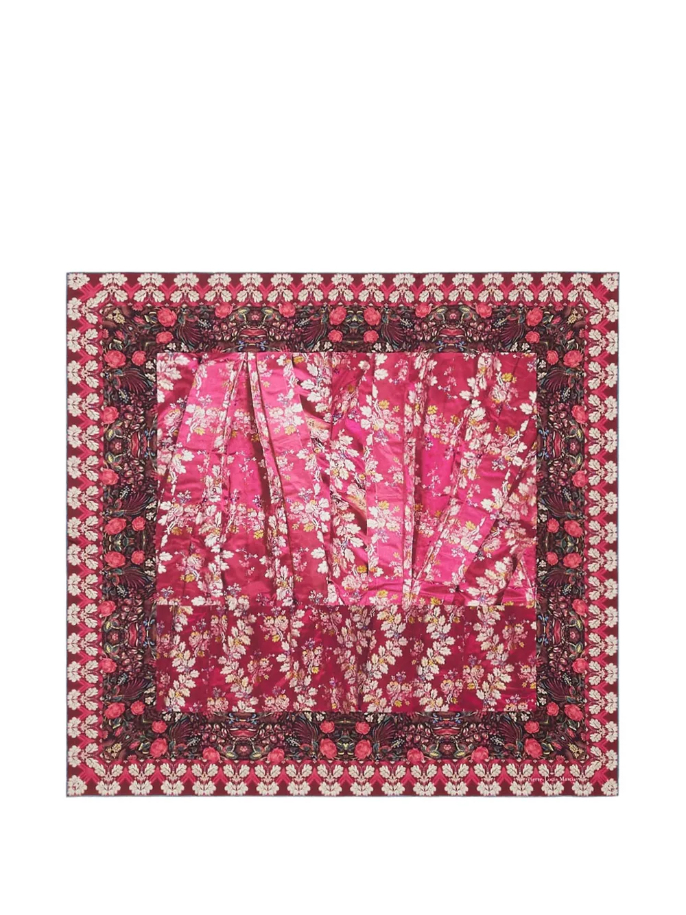Pierre-Louis Mascia floral-print scarf - Rosa