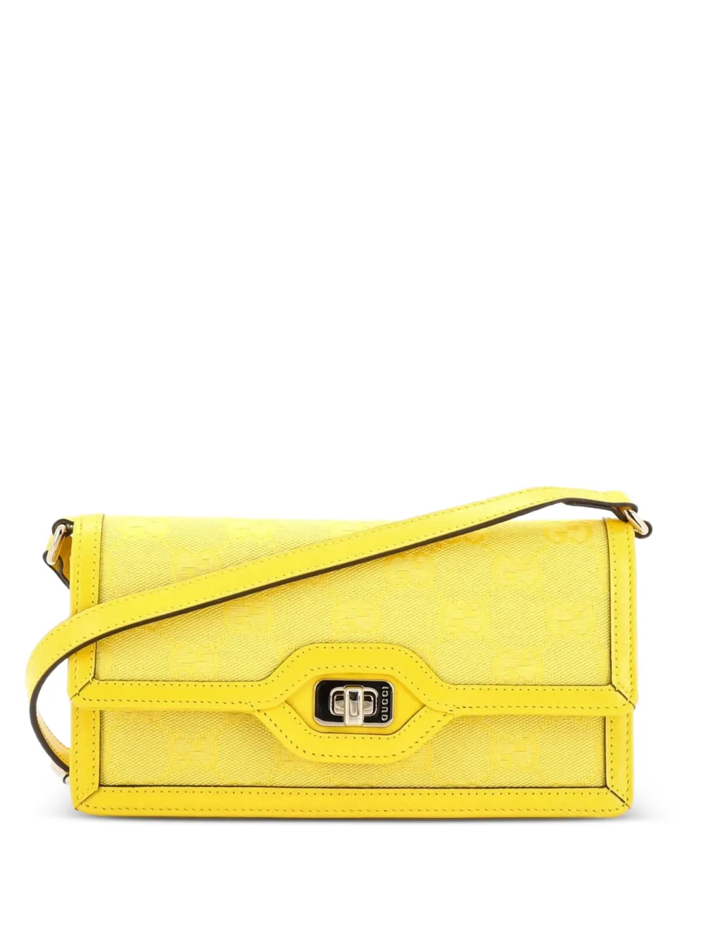 Gucci Pre-Owned Luce GG Canvas Mini shoulder bag - Giallo